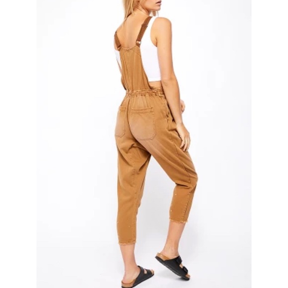 Free People Nobody’s Fool Overalls Jumpsuit - Picture 8 of 8